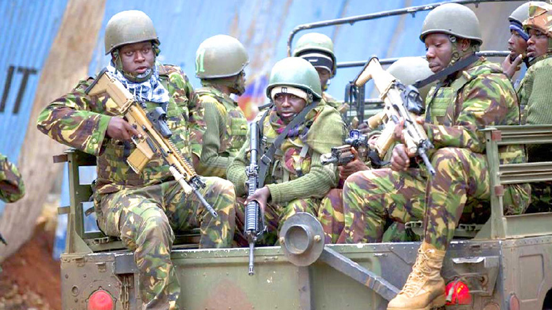 Kenyan troops somaliguardian Kenyan troops