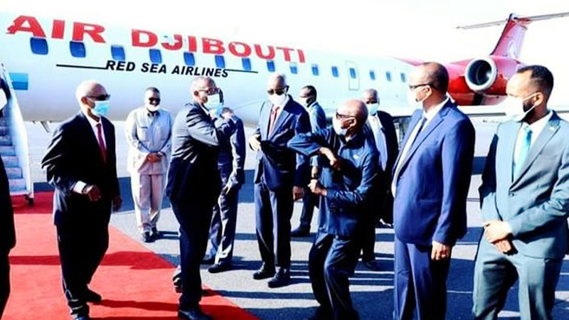 Somaliland president visit Djibouti Somaliland