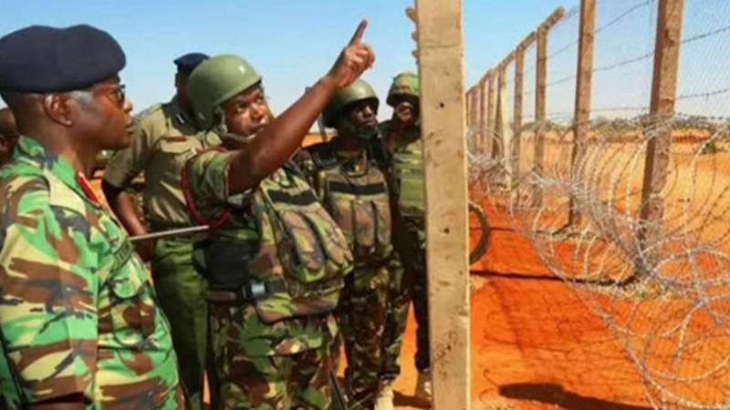 Somalia Kenya border guards exchange gunfire Somaliguardian news Somalia