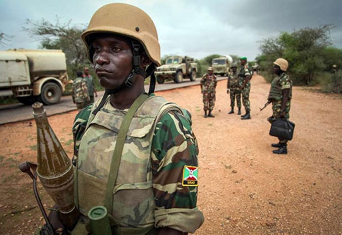 Burundi troops in Somalia somaliguardian news Burundian troops in Somalia