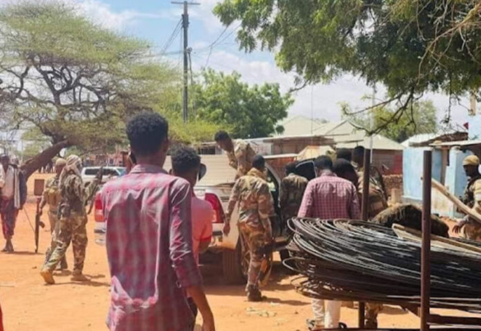 central Somalia Guriel town Guriel