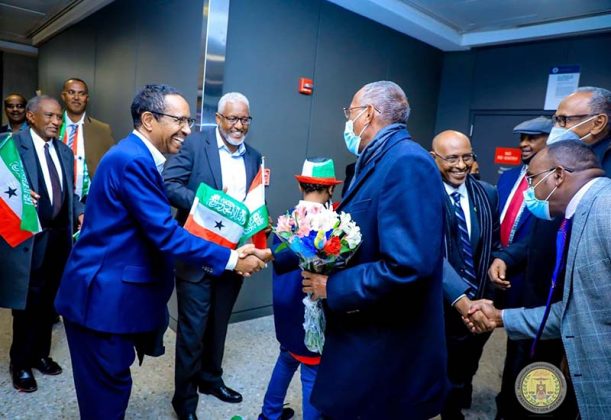 Somaliland president visit to US