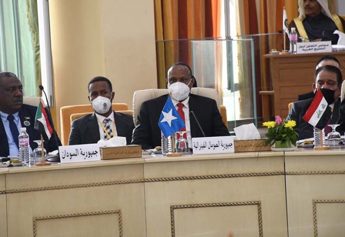 Somalia’s interior minister attends meeting of Arab interior ministers council in Tunisia