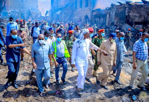 Hargeisa market fire
