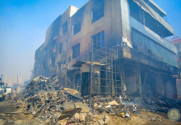 Hargeisa market fire