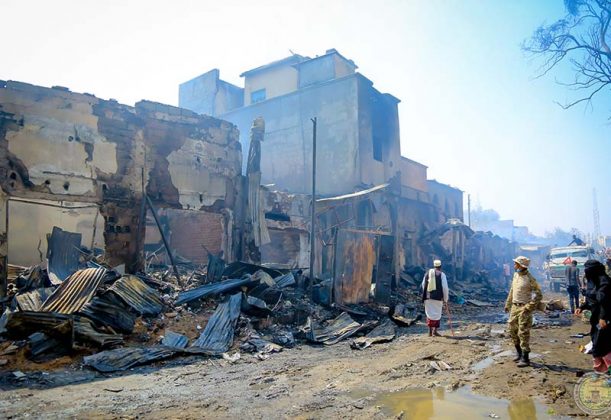 Hargeisa market fire