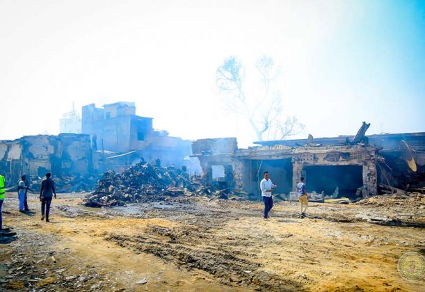 Hargeisa market fire