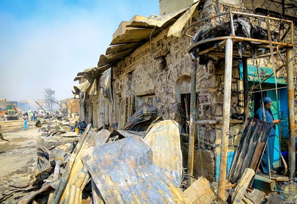 Hargeisa market fire