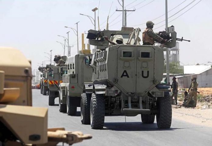 Halane base in Mogadishu again put on ‘total lock down’ AU troops in Somalia