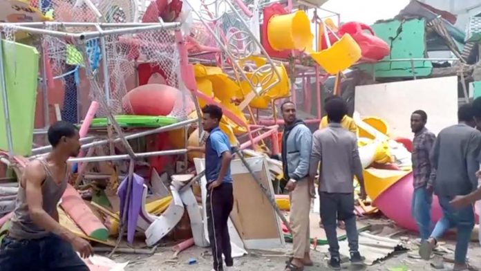 Air strike on playground kills 7 in Ethiopia's Tigray region - hospital Air strike on playground in Tigray