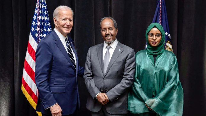 Biden, Hassan Sheikh Mohamud