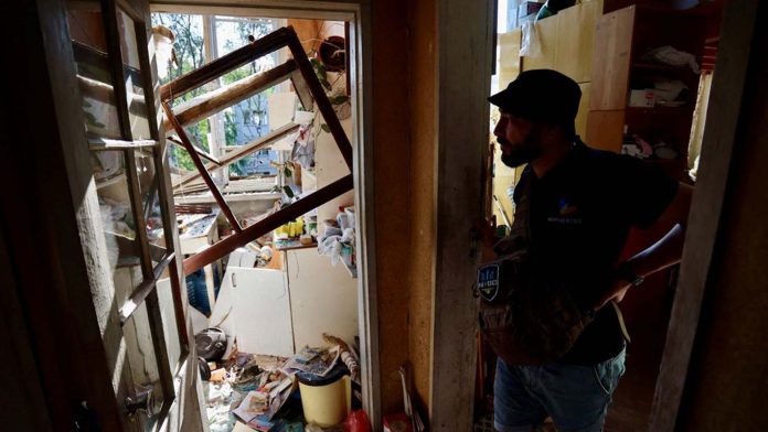 Russian missile attack