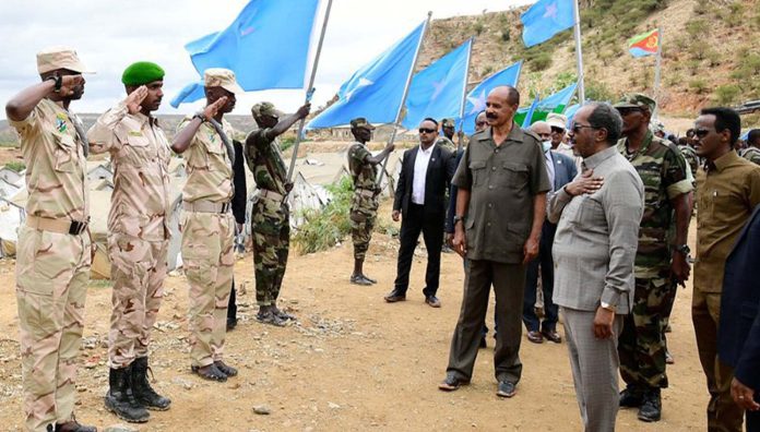 Somalia’s president announces date to return troops in Eritrea Somalia