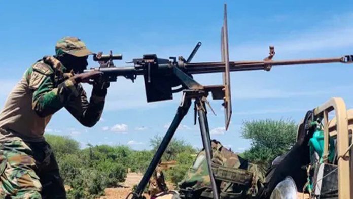 Clashes and airstrikes in central Somalia army amid army advance Somalia