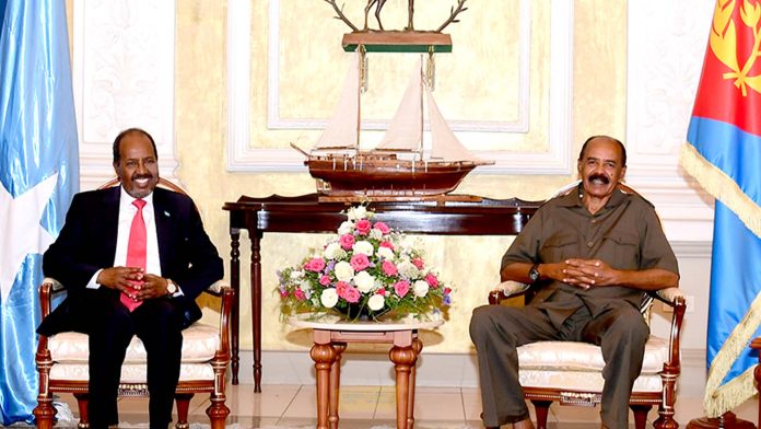 Somalia’s president arrives in Eritrea amid simmering tensions with Ethiopia Somalia