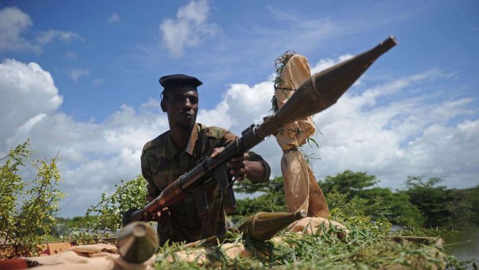 Fierce gun battles rage in central Somalia after militants attack army bases Somalia