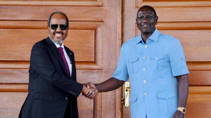 Somalia turns down Kenya mediation offer in tensions with Ethiopia over sea access deal Somalia, Kenya presidents