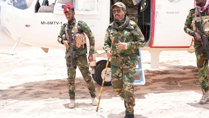 Somalia’s president visits two frontline towns Somalia