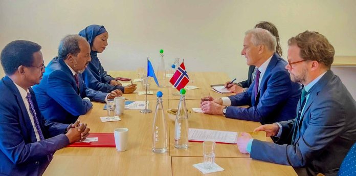 Somalia’s president, Norway PM discuss ‘multifaceted strategic cooperation’ Somalia, Norway leaders