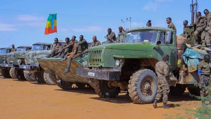 Ethiopian troops retreat to border after military maneuvers in central Somalia  Somalia