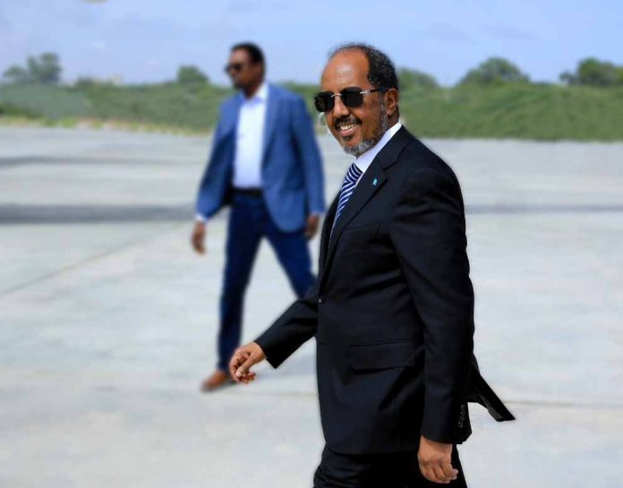 Somalia’s president departs to Norway on first visit since returning to office Somalia president
