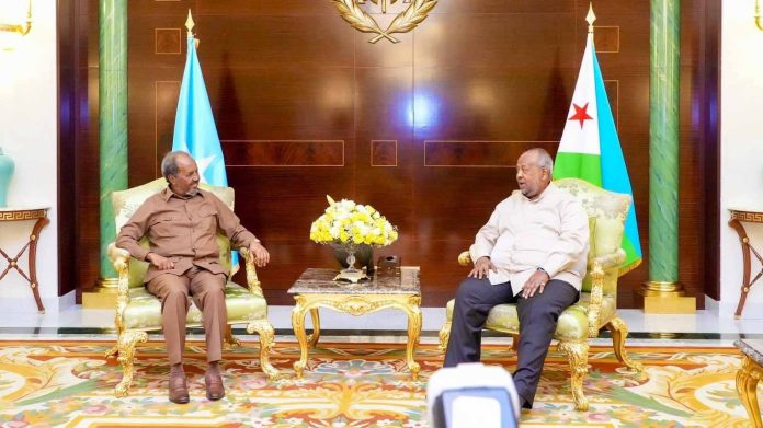 Somalia, Djibouti leaders discuss ‘strengthening cooperation’ Somalia, Djibouti leaders