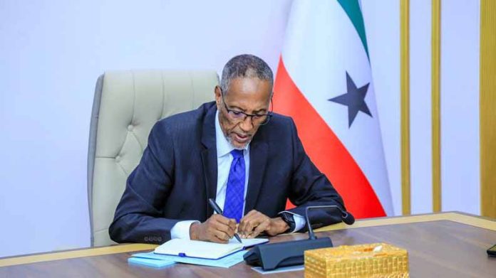 Somaliland presidents says committed to the implementation of sea access deal with Ethiopia Somaliland president