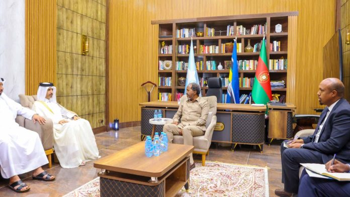 Somali president discusses ‘bilateral relations’ with Qatar’s ambassador Somali