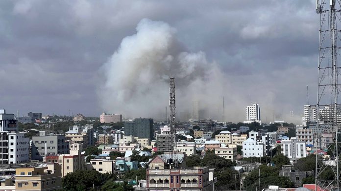 At least 8 dead in blast near police academy in Somalia’s capital Somalia