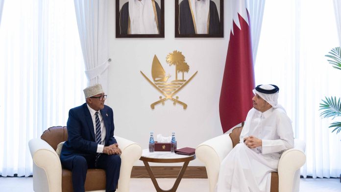 Somaliland president, Qatar FM discuss ‘latest developments in Somalia’  Somaliland, Qatar